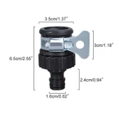 1 Adet Kelepçeli Musluk Adaptörü Musluk Başlığı Musluk Konektörü Musluk Ucu - 4