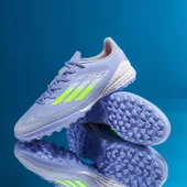 Çocuk Futbol Ayakkabısı - Halı Saha ve Kısa Çim Zemin için (Pembe) thumbnail 6