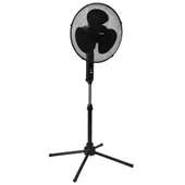 Everest FAN10 EcoWind Siyah 16 Maks 45W 3 Kademe 1100RPM Metal Yıldız Ayak 3 Bıçaklı Vantilatör/ Pervanesi, Ev Tipi Vantilatör - 2