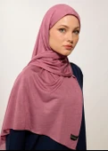 Tesettür Şal - Gül Kurusu thumbnail 3