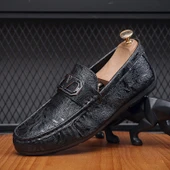 Erkek Loafer Ayakkabı (Siyah-4) - 2