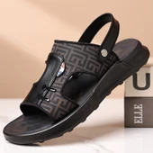 Erkek Sandalet (Sarı - Siyah) thumbnail 6