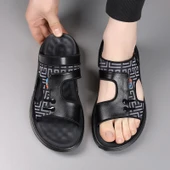 Erkek Sandalet (Sarı - Siyah) thumbnail 4