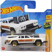 Hot Wheels - Cruise Bruiser - Hw Wagons 3/5 - Hcx72 - Short Card - Track Stars - Beyaz - Mattel 2022 thumbnail 1