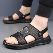 Erkek Sandalet (Sarı - Siyah) thumbnail 2