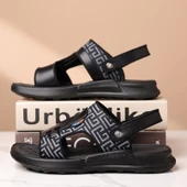 Erkek Sandalet (Sarı - Siyah) thumbnail 8