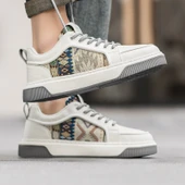 Erkek Platform Sneaker (Mavi) - 9