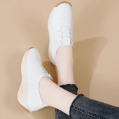 Kadın Günlük Moccasin Ayakkabı (Beyaz-1) - 8