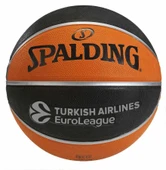 Spalding TF-150 Basketbol Topu Euroleague Turkish Airlines EURO/TURK Size:7 - 1