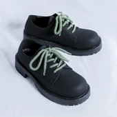 Unisex Deri Ayakkabı (Siyah-2) - 5