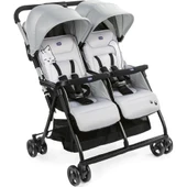 Chicco Ohlala Twin İkiz Bebek Arabası Silver - 1
