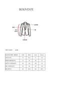 Lacivert Salaş Kesim Düğme Detaylı Dokuma Blazer Ceket - 3