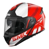 SMK GULLWING TOURLEADER KIRMIZI BEYAZ ÇENE AÇILIR KASK - 1
