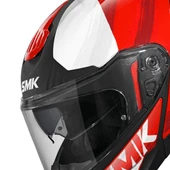 SMK GULLWING TOURLEADER KIRMIZI BEYAZ ÇENE AÇILIR KASK - 4