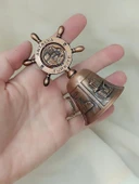 Zil Çan Resepsion Otel Okul Sallama Zili Metal Dümen Nostalji Müzikal Antalya Görseli - 2