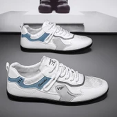 Erkek Kanvas Sneaker (Beyaz-1) - 1