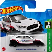 Hot Wheels 1:64 Green Speed Ford Mustang Mach-E 1400 Hct06 thumbnail 1