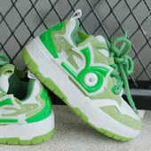 Unisex Kaymaz Taban Spor Ayakkabı (Avokado Yeşili) thumbnail 7