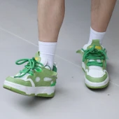 Unisex Kaymaz Taban Spor Ayakkabı (Avokado Yeşili) thumbnail 2