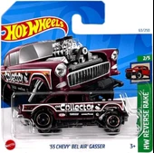 Hot Wheels Tekli Arabalar 55 Chevy Bel Air Gasser Htd02 thumbnail 1