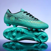 Unisex Krampon Futbol Ayakkabısı (Beyaz) - 5