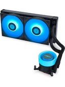 Lian Li Galahad II Lite AIO 240mm Siyah ARGB İşlemci Sıvı Soğutucu G89.GA2L24RB.00 - 3