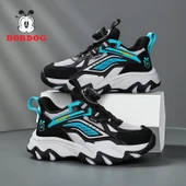 Unisex Çocuk Spor Ayakkabı (Siyah - Gri-1) - 1