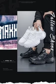 Unisex File Örgü Spor Ayakkabı (Siyah) - 7