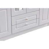 Gardırop, Mdf Country Kuzey 4 Kapaklı Dolap, Beyaz - 5