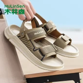 Erkek Yazlık Plaj Sandalet (Siyah) thumbnail 4