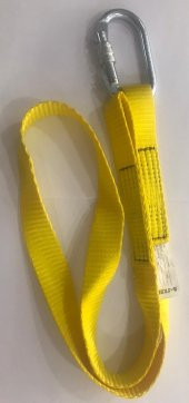 EMNİYET KEMERİ HALATI D KARABİNALI SFH-4 1.2 MT. - 1