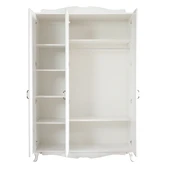 Gardırop , Su Beyaz 3 Kapaklı Dolap - 2