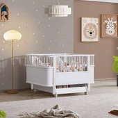 Beşik, Bella Sallanan Büyüyen Beşik 90x120 - Bella Karyola 90x190 - 1