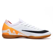 Unisex Futbol Ayakkabısı (Beyaz - Turuncu) - 8