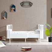 Mdf Beşik, Bella Büyüyen Beşik 90x120 1 Adet Comfort Yatak - 2