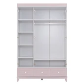 Gardırop, City 3 Kapaklı Dolap - Gri - 9