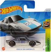 Hot Wheels - Porsche 904 Carrera Gts - Hw Exotics 1/10 - Hry73 - Kısa Kart - Gümüş Metalik - Mattel thumbnail 1