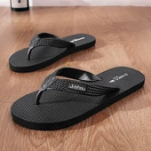 Unisex EVA Parmak Arası Terlik (Yeşil - Kırmızı) - 2