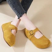 Kadın Platform Loafer Ayakkabı (Haki-2) - 7