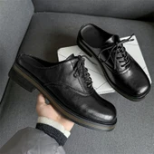 Erkek Deri Loafer Ayakkabı (Siyah) thumbnail 1