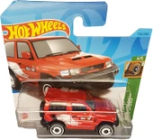 Hot Wheels - Mitsubishi Bajero Evolution - Mud Studs 3/5 - Hkg47 - Short Card - Ralli Art - Kırmızı thumbnail 2