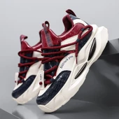 Erkek Günlük Spor Ayakkabı (Beyaz - Siyah-3) thumbnail 2