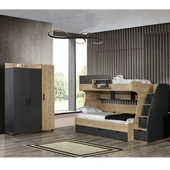 Çocuk Odası - Truva Ranza 3 Kapılı Dolap - 1