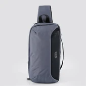 Ççs 31407 Tek Omuz Askılı Sırt ve Göğüs Çantası Gri thumbnail 1