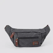 Ççs 31516 Sport Kanvas Bel Çantası Siyah - 1