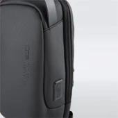 Ççs 51465 Tek Omuz Askılı Sırt ve Göğüs Çantası Siyah thumbnail 6