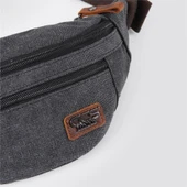 Ççs 31517 Sport Kanvas Bel Çantası Siyah thumbnail 7