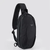 Ççs 31409 Tek Omuz Askılı Sırt ve Göğüs Çantası Siyah thumbnail 1