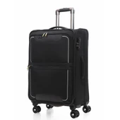 ÇÇS 650 Kumaş Valiz Orta Boy Siyah thumbnail 1