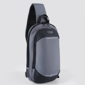 Ççs 31408 Omuz Askılı Bodybag Çapraz Çanta Gri - 1